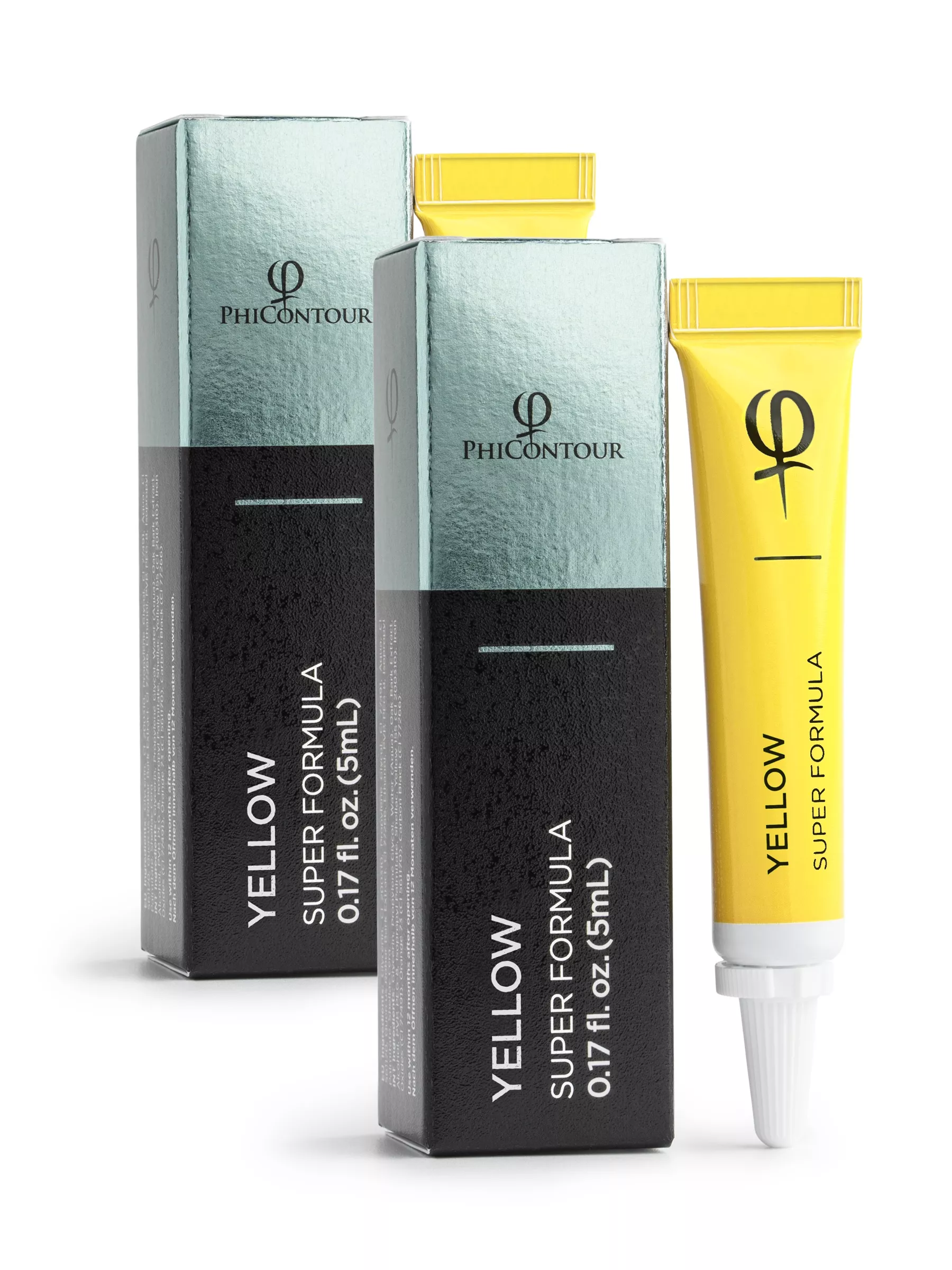 PhiContour Base Yellow SUPER Pigment 5ml - 2pcs