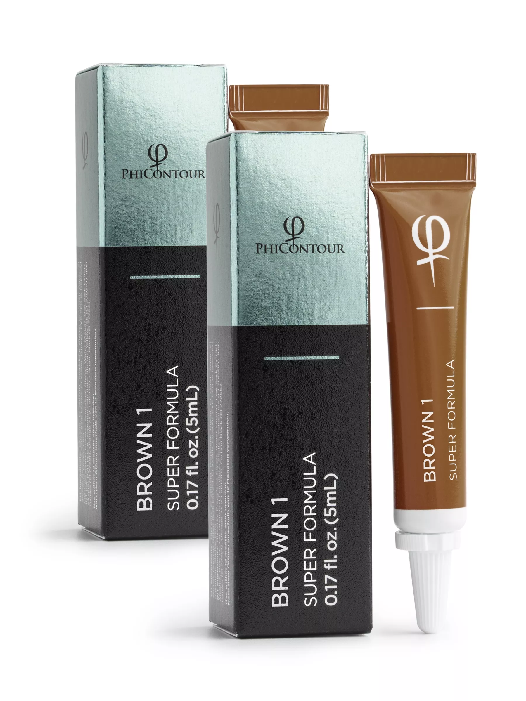 PhiContour Brown 1 SUPER Pigment 5ml - 2pcs