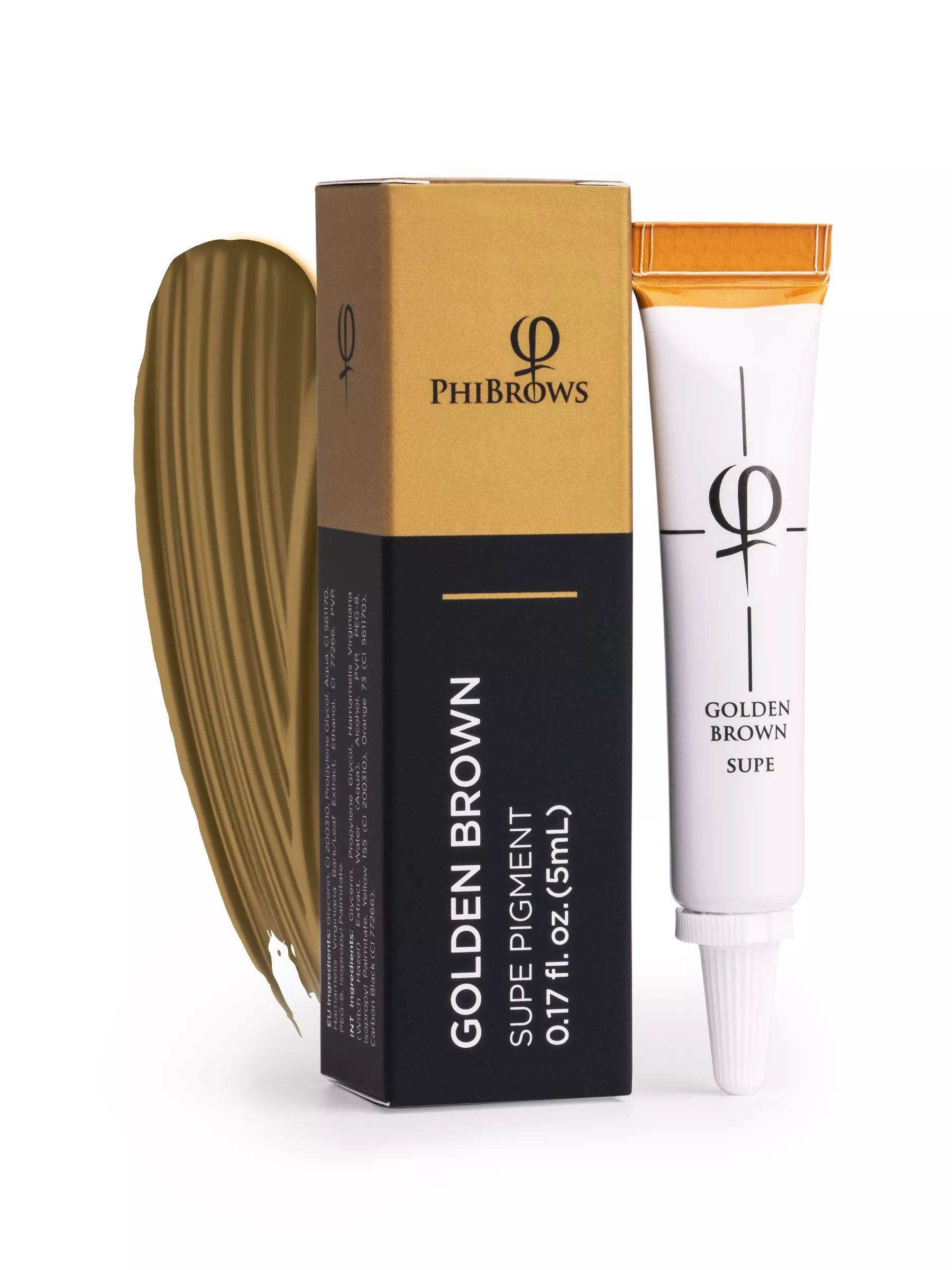 PhiBrows GoldenBrown SUPE Pigment 5ml