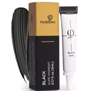 Phibrows Black SUPE Pigment 5ml