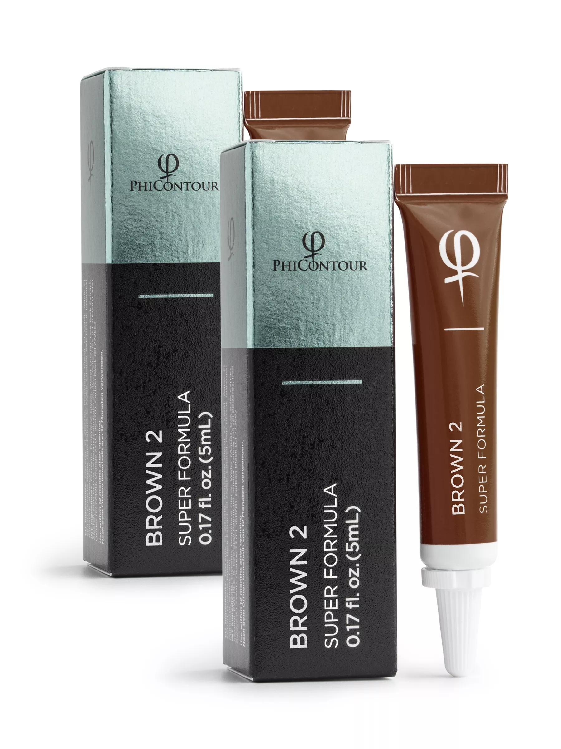 PhiContour Brown 2 SUPER Pigment 5ml - 2pcs