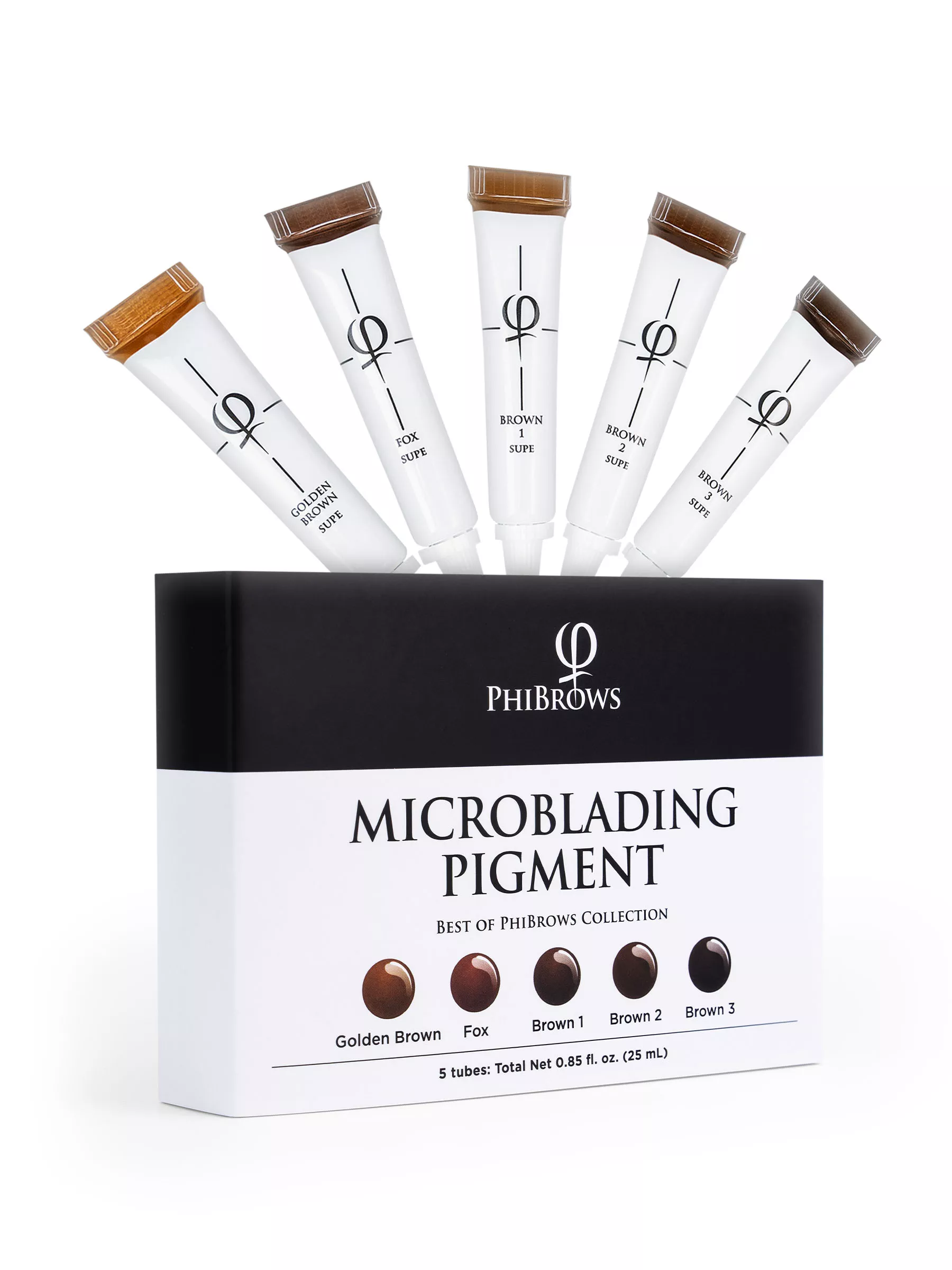 PhiBrows Microblading Pigment Set