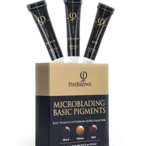 PhiBrows Microblading Basic Pigment Collection SUPER